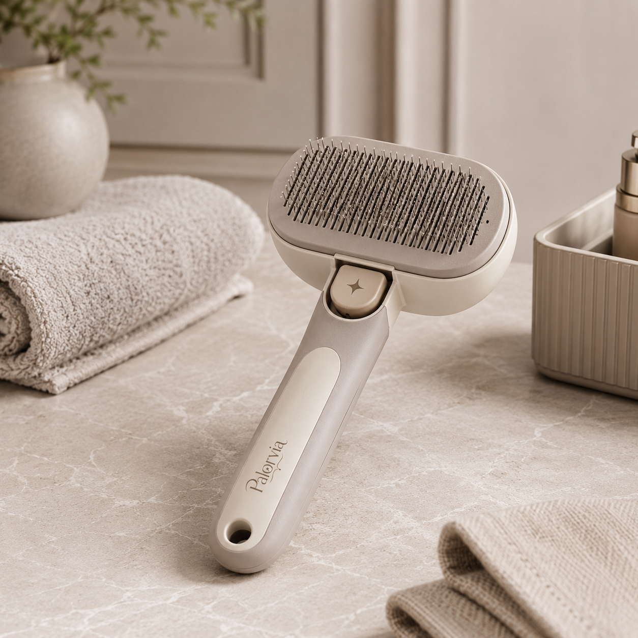 Palorvia™ VelvetPaw Luxury Cat & Dog Grooming Brush
